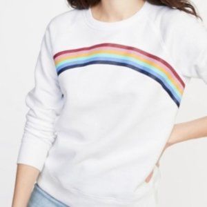 Old Navy Relaxed Rainbow Sweatshirt Crew Neck XL
